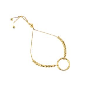 Pulsera en oro amarillo 18 K Vida