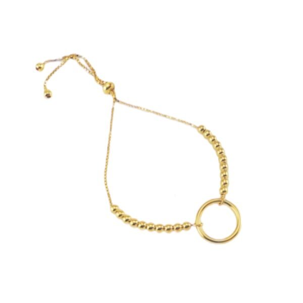 Pulsera en oro amarillo 18 K Vida