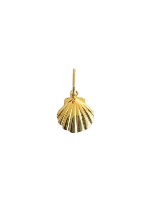 Dije en oro amarillo de 18K marina