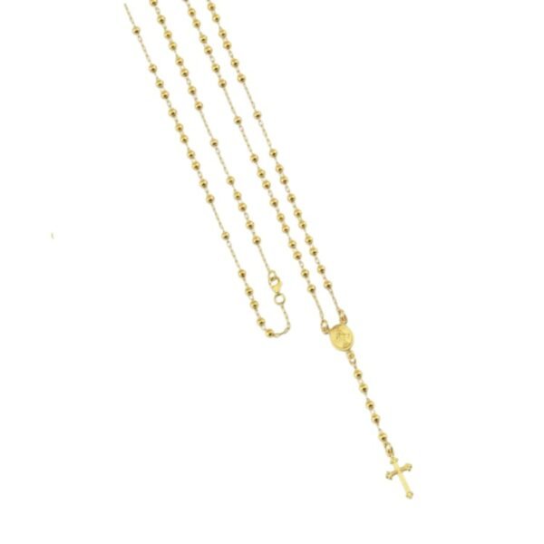 Rosario en oro amarillo 18K fino 2