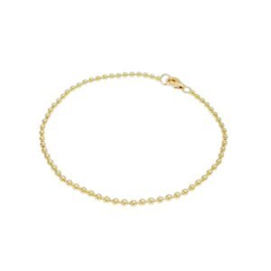 Pulsera en oro amarillo de 18K diseño puntos