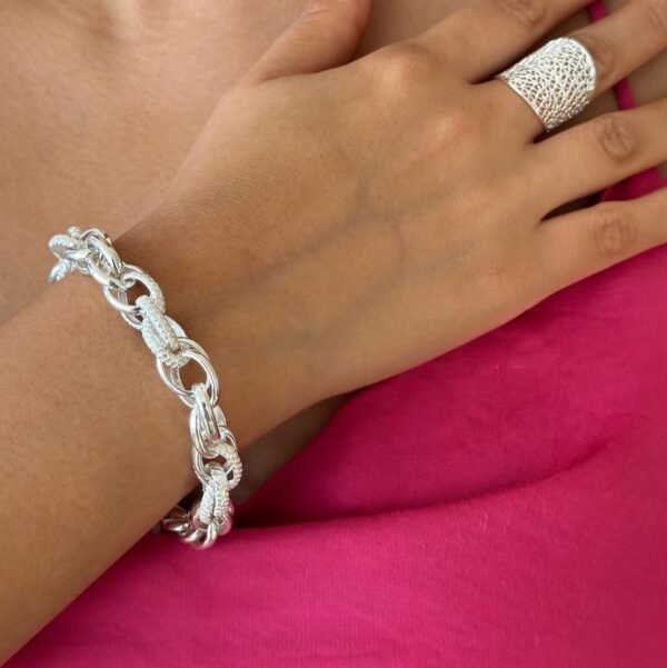 Pulsera María Plata 950