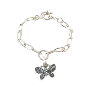 Pulsera Mariposa Plata 950