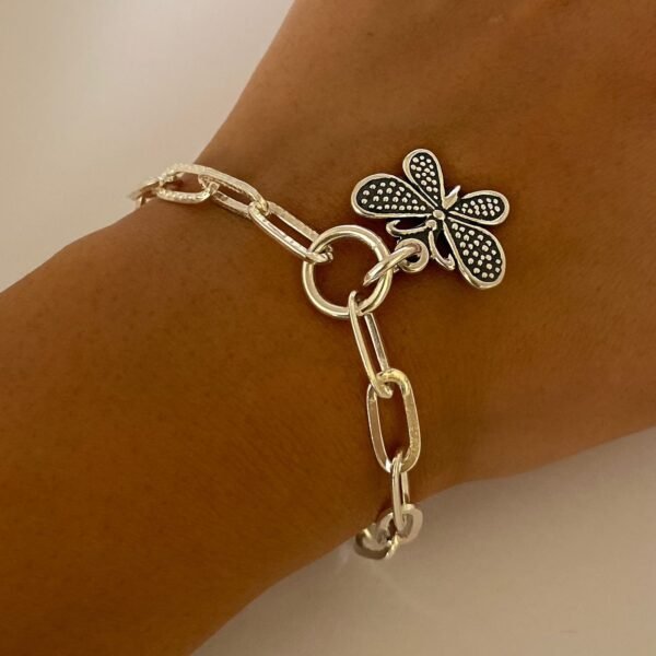 Pulsera Mariposa Plata 950