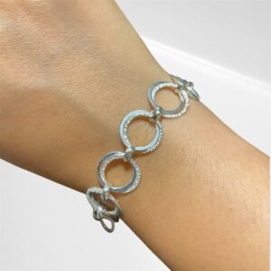 Pulsera Saturno Plata 950